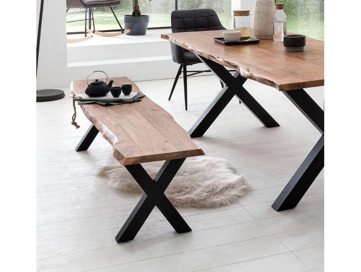 Home affaire Sitzbank Manhattan, mit Baumkante, beige von Home-affaire