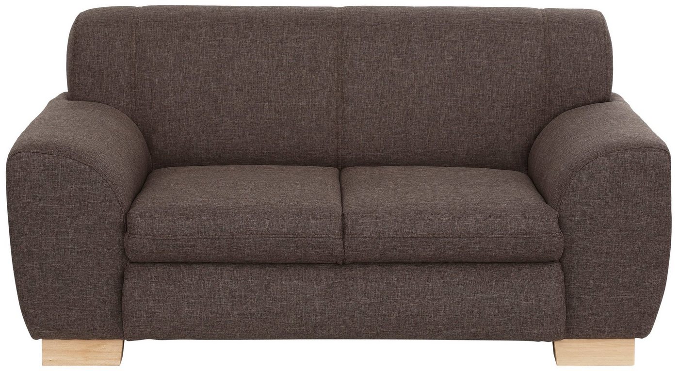 Home affaire Sofa Nika, wahlweise als 2-oder 3-Sitzer, in 2 Bezugsvarianten von Home affaire