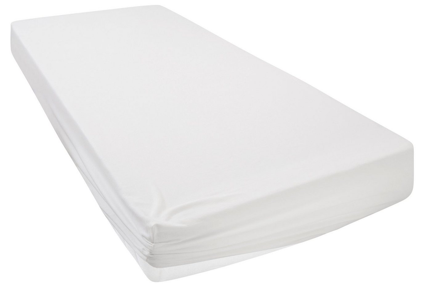 Home affaire Spannbettlaken Cremona, in den Qualitäten: Baumwolle mit Elastan oder Biber, Biber, Gummizug: rundum, (1 Stück), Premium Qualität, Größe ab 90x200 cm von Home affaire