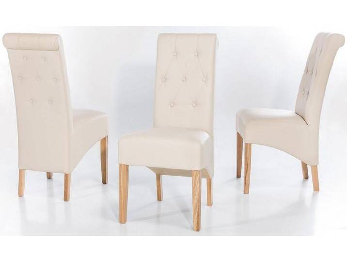 Home affaire Stuhl Chris (Set, 4 St), im 2er, 4er oder 6er-Set, weiß von Home-affaire