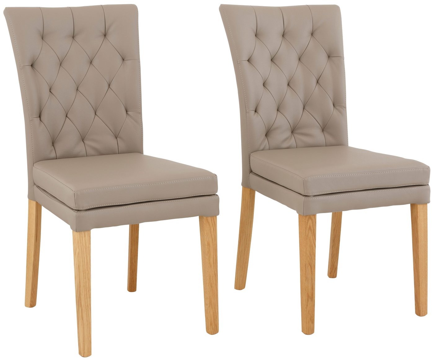 Home affaire Esszimmerstuhl Colorado BESTSELLER Polsterstuhl (Set, 2 St), Beine in eiche oder nussbaum. Im 2er, 4er oder 6er-Set von Home affaire