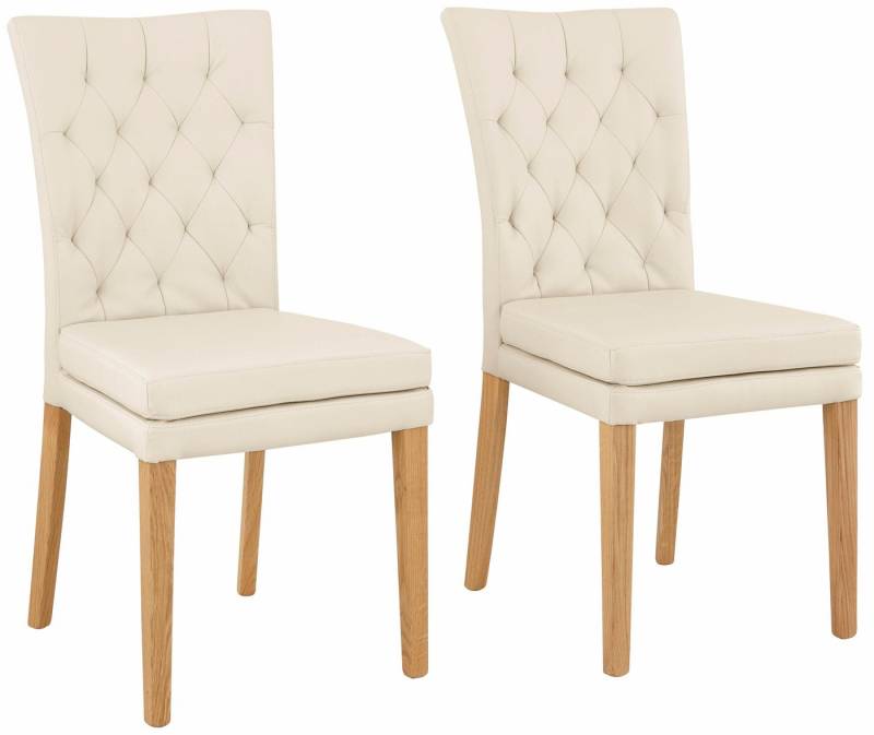 Home affaire Esszimmerstuhl Colorado BESTSELLER Polsterstuhl (Set, 2 St), Beine in eiche oder nussbaum. Im 2er, 4er oder 6er-Set von Home affaire