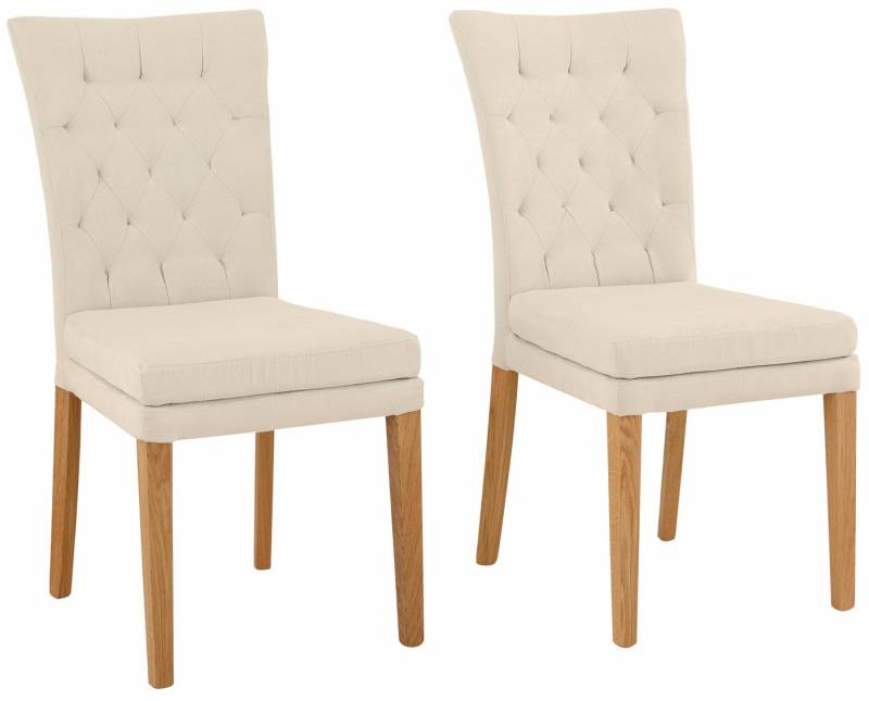 Home affaire Esszimmerstuhl Colorado BESTSELLER Polsterstuhl (Set, 2 St), Beine in eiche oder nussbaum. Im 2er, 4er oder 6er-Set von Home affaire
