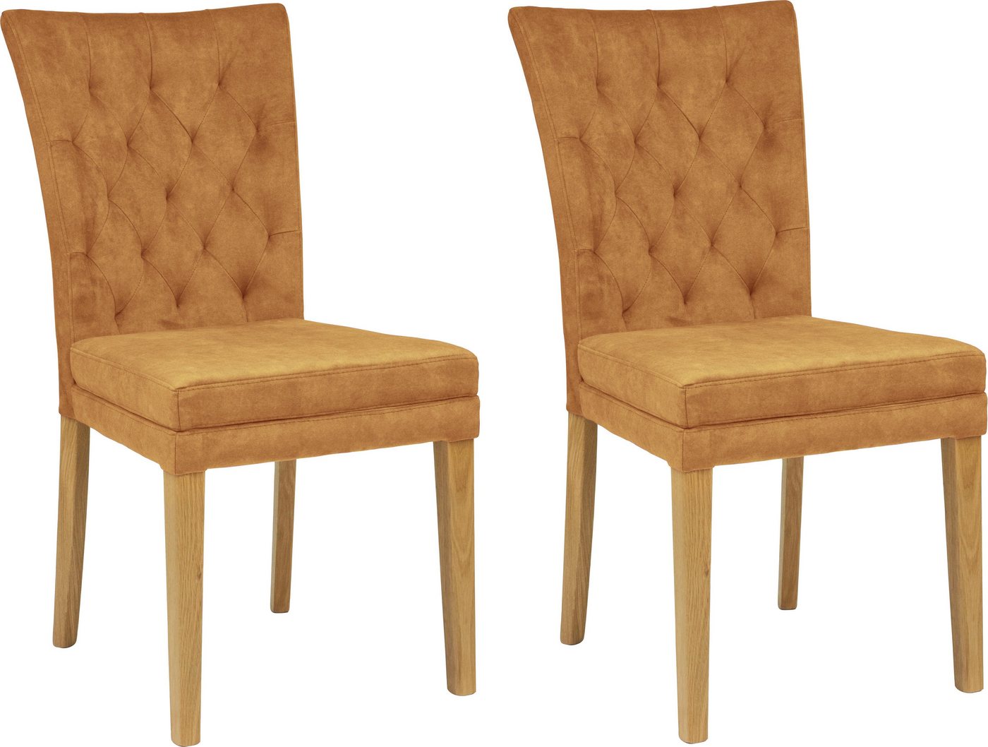 Home affaire Esszimmerstuhl Colorado BESTSELLER Polsterstuhl (Set, 2 St), Beine in eiche oder nussbaum. Im 2er, 4er oder 6er-Set von Home affaire
