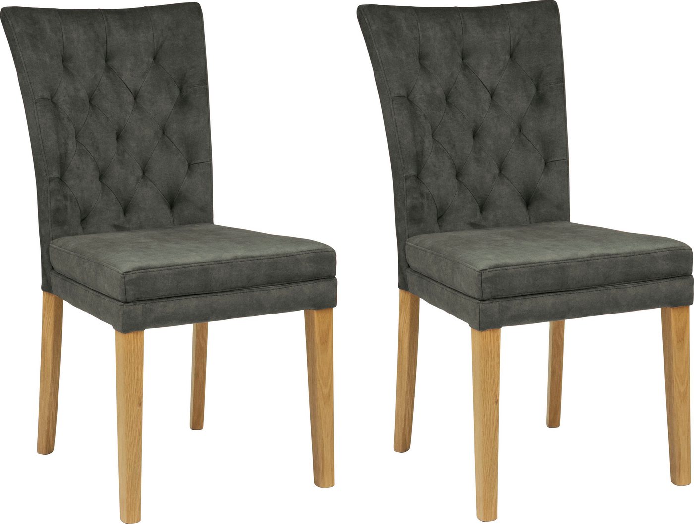 Home affaire Esszimmerstuhl Colorado BESTSELLER Polsterstuhl (Set, 2 St), Beine in eiche oder nussbaum. Im 2er, 4er oder 6er-Set von Home affaire