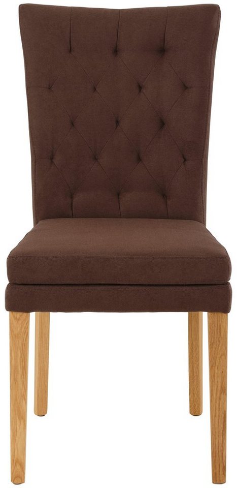 Home affaire Esszimmerstuhl Colorado BESTSELLER Polsterstuhl (Set, 6 St), Beine in eiche oder nussbaum. Im 2er, 4er oder 6er-Set von Home affaire