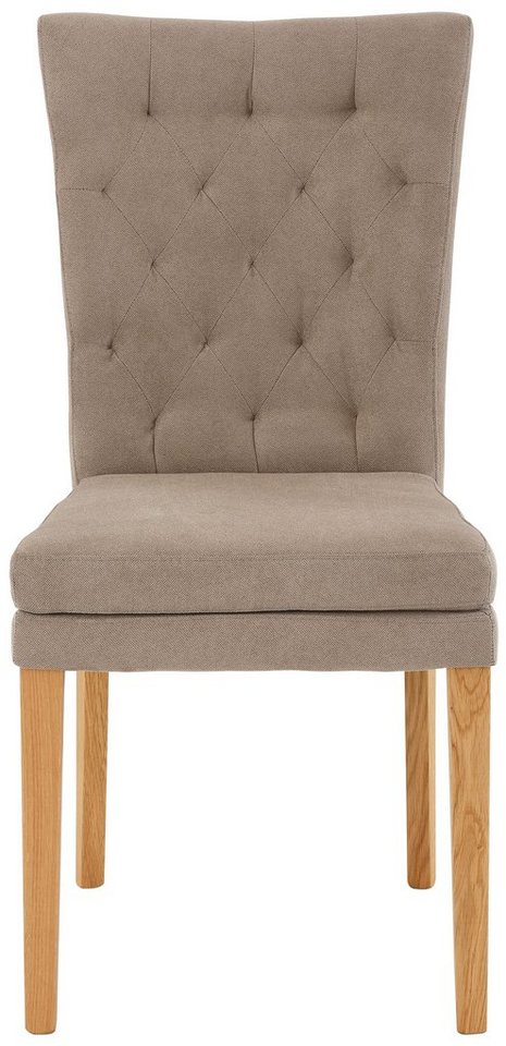 Home affaire Esszimmerstuhl Colorado BESTSELLER Polsterstuhl (Set, 6 St), Beine in eiche oder nussbaum. Im 2er, 4er oder 6er-Set von Home affaire