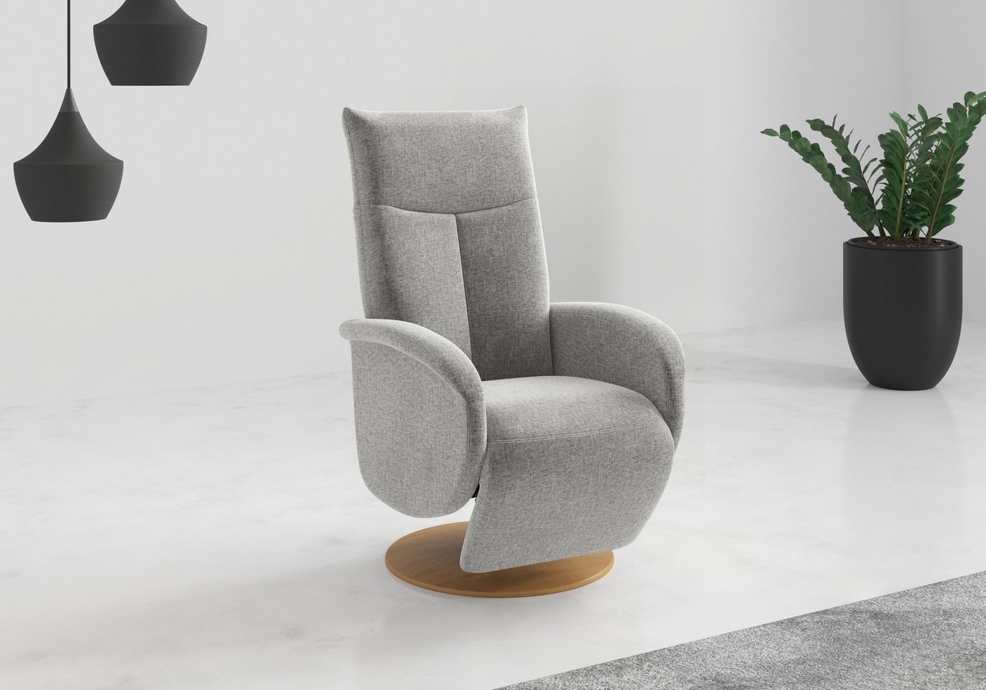 Home affaire TV-Sessel Glendale, wahlweise mit Aufstehhilfe, 2 Motoren und Akku von Home affaire