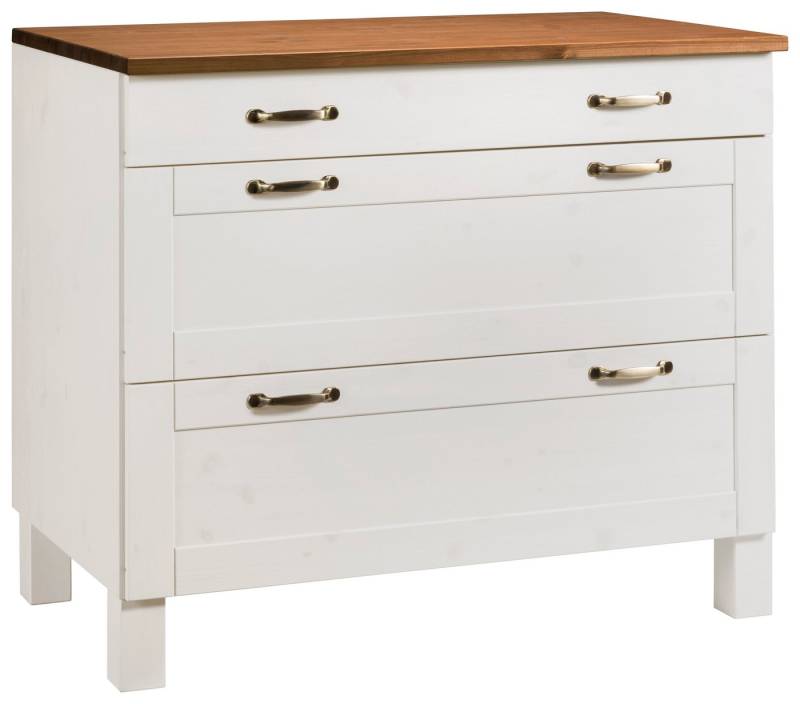 Home affaire Unterschrank Alby Breite 100 cm, 3 Schubladen von Home affaire