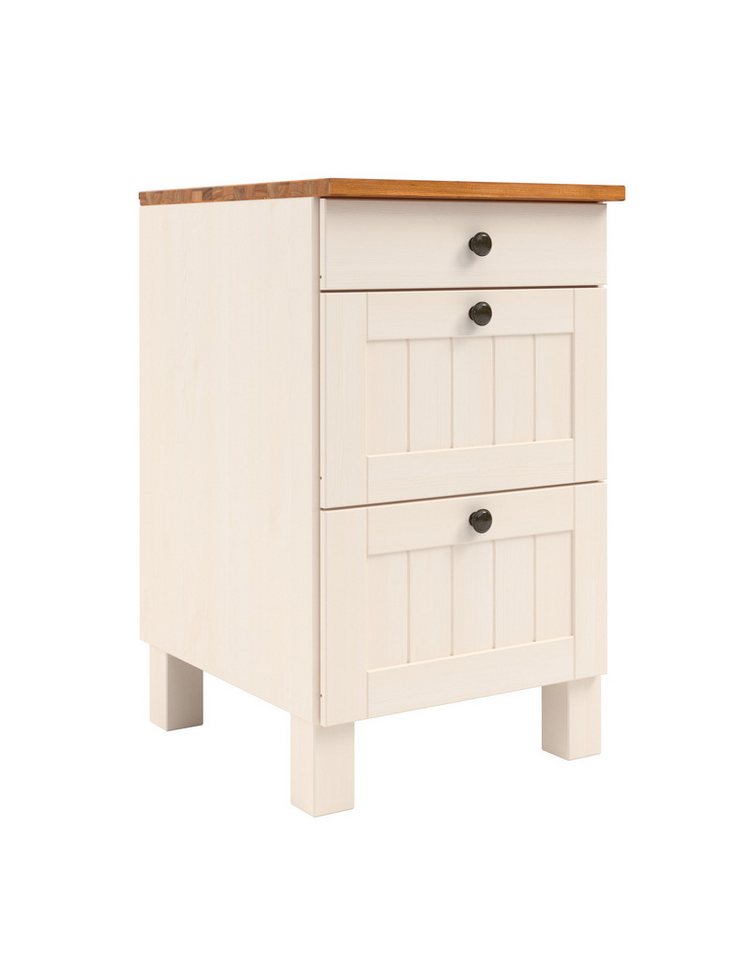 Home affaire Unterschrank Alby2 Mit Metallgriffen, Breite 50 cm von Home affaire