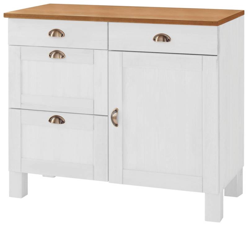 Home affaire Unterschrank Oslo 100 cm breit, in 2 Tiefen, mit 23 mm Arbeitsplatte, 2 Schubkästen Home affaire Unterschrank Oslo 100 cm breit, in 2 Tiefen, mit 23 mm Arbeitsplatte, 2 Schubkästen von Home affaire