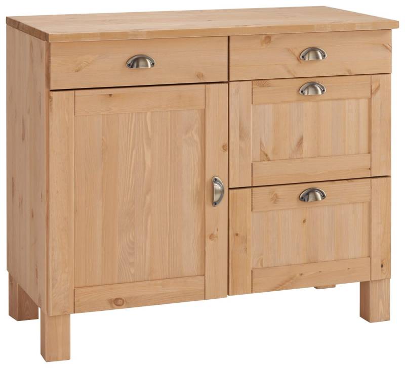 Home affaire Unterschrank Oslo 100 cm breit, in 2 Tiefen, mit 23 mm Arbeitsplatte, 2 Schubkästen von Home affaire