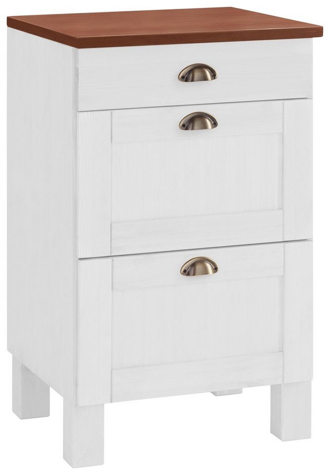 Home affaire Unterschrank Oslo 50 cm breit, in 2 Tiefen, mit 23 mm Arbeitsplatte, 3 Schubladen Home affaire Unterschrank Oslo 50 cm breit, in 2 Tiefen, mit 23 mm Arbeitsplatte, 3 Schubladen von Home affaire