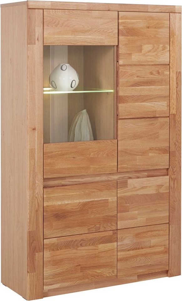 Home affaire Vitrine Burani grifflose Optik von Home affaire