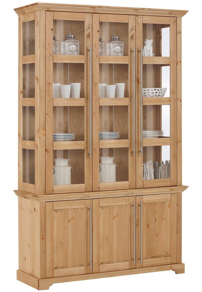 Home affaire Vitrine Meliss Aus Massivholz von Home affaire