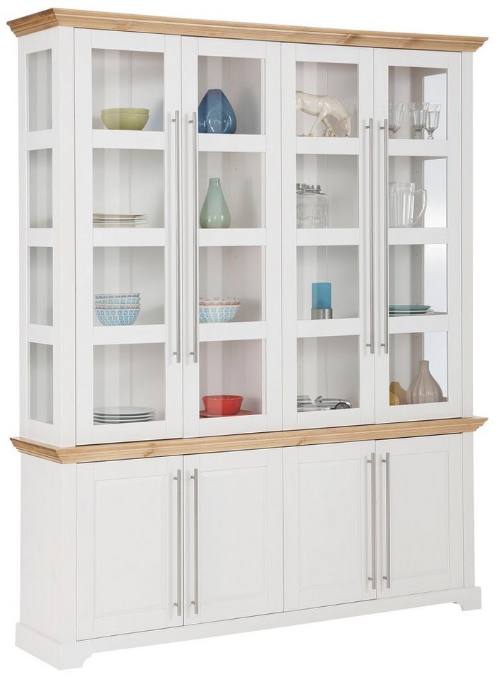 Home affaire Vitrine Meliss Aus Massivholz von Home affaire