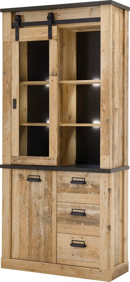 Home affaire Vitrine SHERWOOD Breite ca. 93 cm von Home affaire