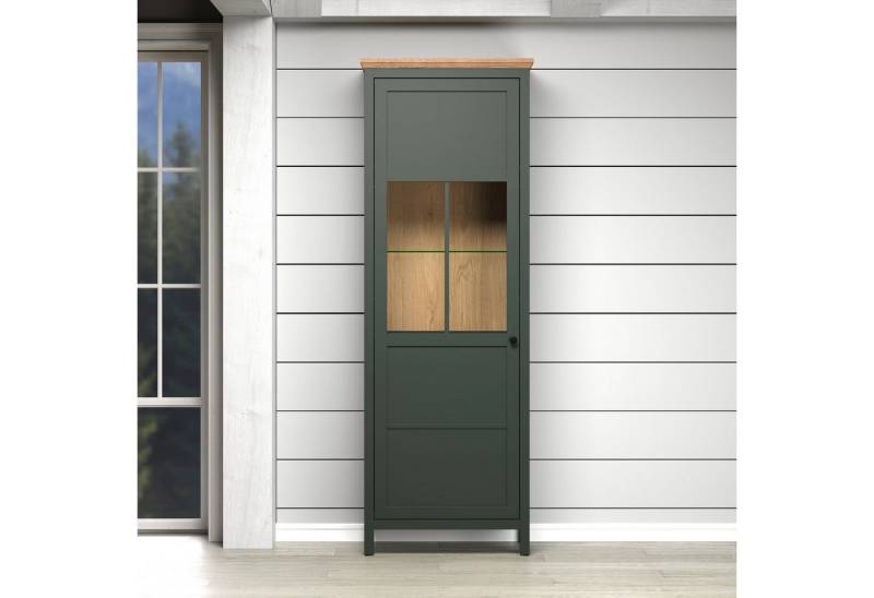 Home affaire Vitrine Vienna (1-St) Standvitrine mit Beleuchtung und 5 Fächern im Landhausstil Home affaire Vitrine Vienna (1-St) Standvitrine mit Beleuchtung und 5 Fächern im Landhausstil von Home affaire