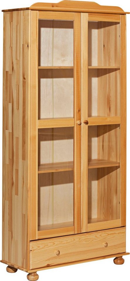 Home affaire Vitrine mit gedrechselten Füßen von Home affaire