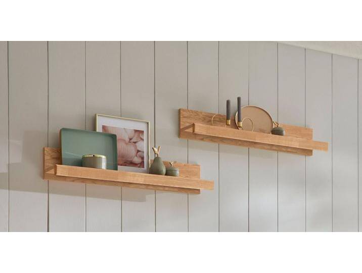 Home affaire Wandregal Burani, Set, teilmassiv, braun von Home-affaire