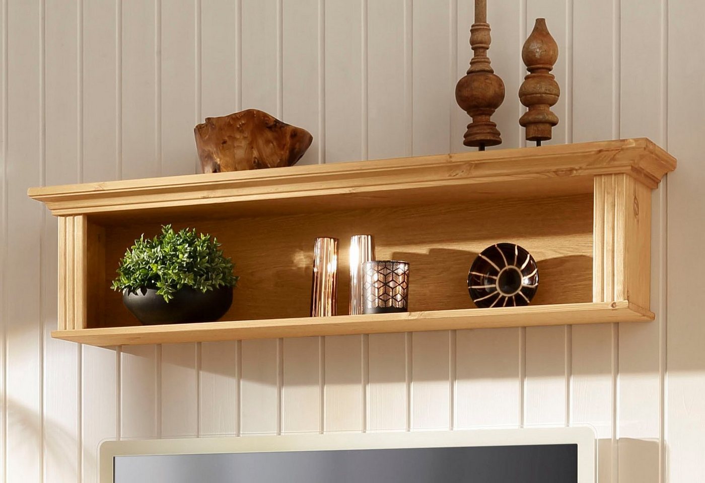Home affaire Wandregal Teresa, Breite 120 cm, aus massiver Kiefer, FSC® Home affaire Wandregal Teresa, Breite 120 cm, aus massiver Kiefer, FSC® von Home affaire