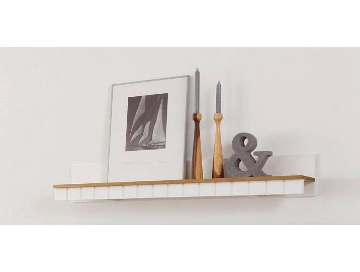 Home affaire Wandregal Trinidad, Breite 120 cm, weiß, weiß/honigfarben Home affaire Wandregal Trinidad, Breite 120 cm, weiß, weiß/honigfarben von Home-affaire