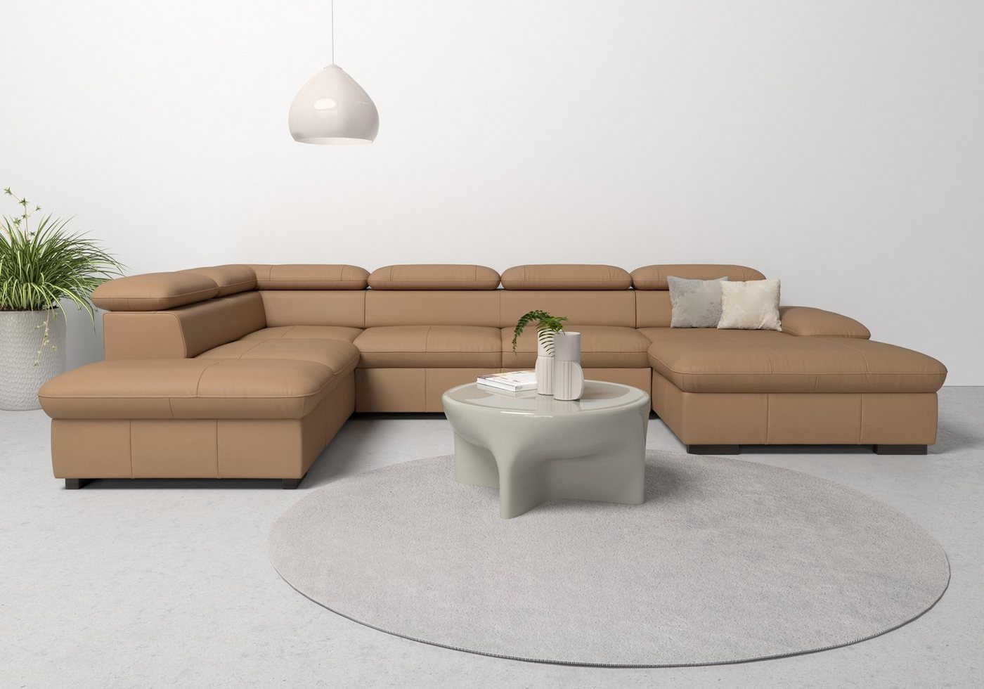 Home affaire Wohnlandschaft Alberto U-Form, mit Kopfteilverstellung, wahlweise mit Bettfunktion Home affaire Wohnlandschaft Alberto U-Form, mit Kopfteilverstellung, wahlweise mit Bettfunktion von Home affaire