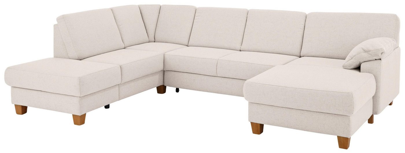 Home affaire Wohnlandschaft Belfort U-Form, mit Federkern, wahlweise mit Bettfunktion und Stauraum Home affaire Wohnlandschaft Belfort U-Form, mit Federkern, wahlweise mit Bettfunktion und Stauraum von Home affaire