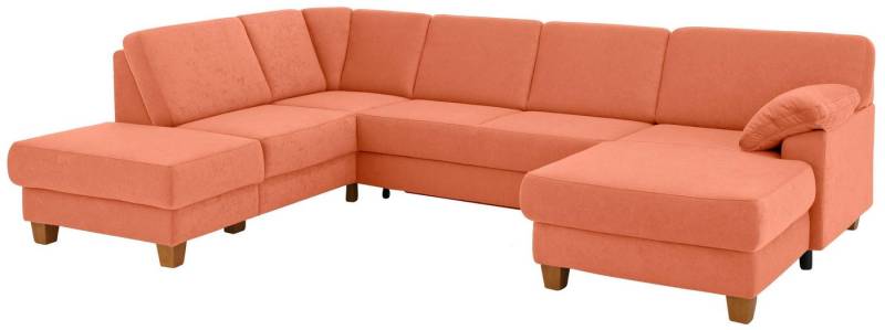 Home affaire Wohnlandschaft Belfort U-Form, mit Federkern, wahlweise mit Bettfunktion und Stauraum von Home affaire