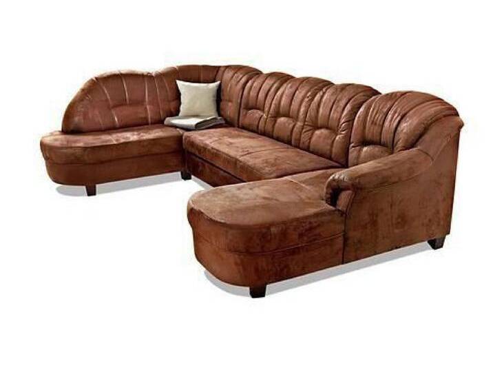 Home affaire Wohnlandschaft Budapest, viel Platz, Breite 288cm, zeitlos und elegant, U-Form, braun, ohne Bettfunktion, mokka Home affaire Wohnlandschaft Budapest, viel Platz, Breite 288cm, zeitlos und elegant, U-Form, braun, ohne Bettfunktion, mokka von Home-affaire