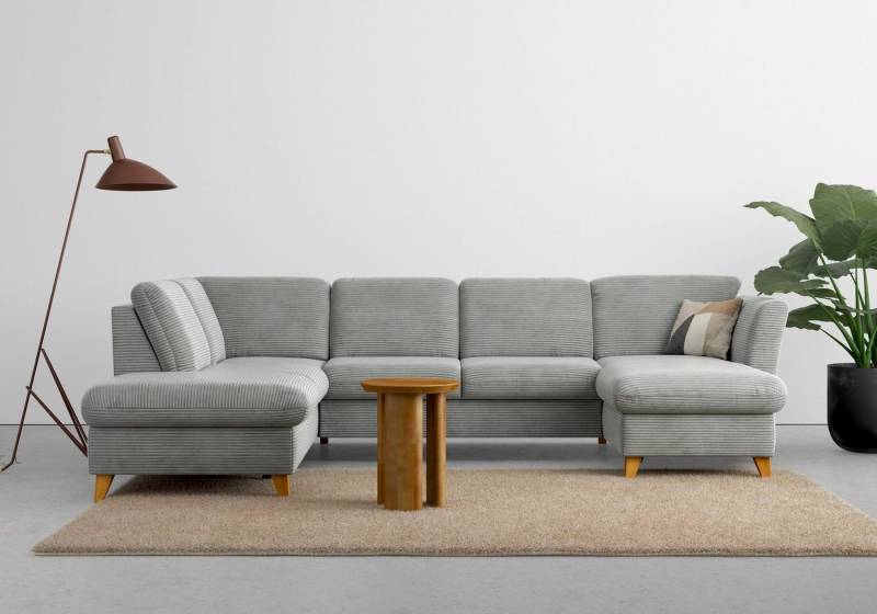 Home affaire Wohnlandschaft Trelleborg U-Form, wahlweise mit Bettfunktion und Bettkasten, inkl. Federkern-Polsterung Home affaire Wohnlandschaft Trelleborg U-Form, wahlweise mit Bettfunktion und Bettkasten, inkl. Federkern-Polsterung von Home affaire