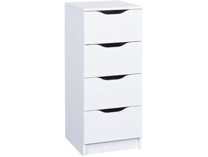 Kommode HOME AFFAIRE Wetphalen , weiß, B:40cm H:92cm T:40cm, Holzwerkstoff, MDF, Sideboards, Breite 40 cm von Home-affaire