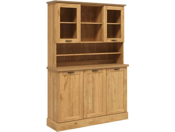 Küchenbuffet HOME AFFAIRE Teramo , natur, natur, B/H/T: 126,6cm x 181,5cm x 37cm, Türen: 5 Stk., Schränke Küchenbuffet HOME AFFAIRE Teramo , natur, natur, B/H/T: 126,6cm x 181,5cm x 37cm, Türen: 5 Stk., Schränke von Home-affaire