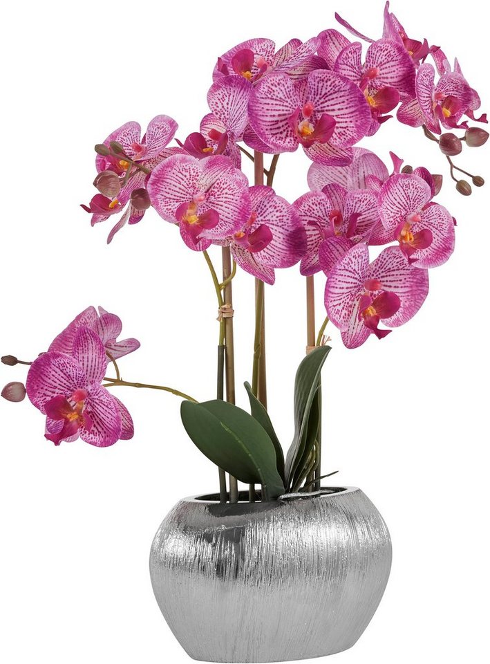 Kunstpflanze Orchidee, Home affaire, Höhe 55 cm, Kunstorchidee, im Topf von Home affaire