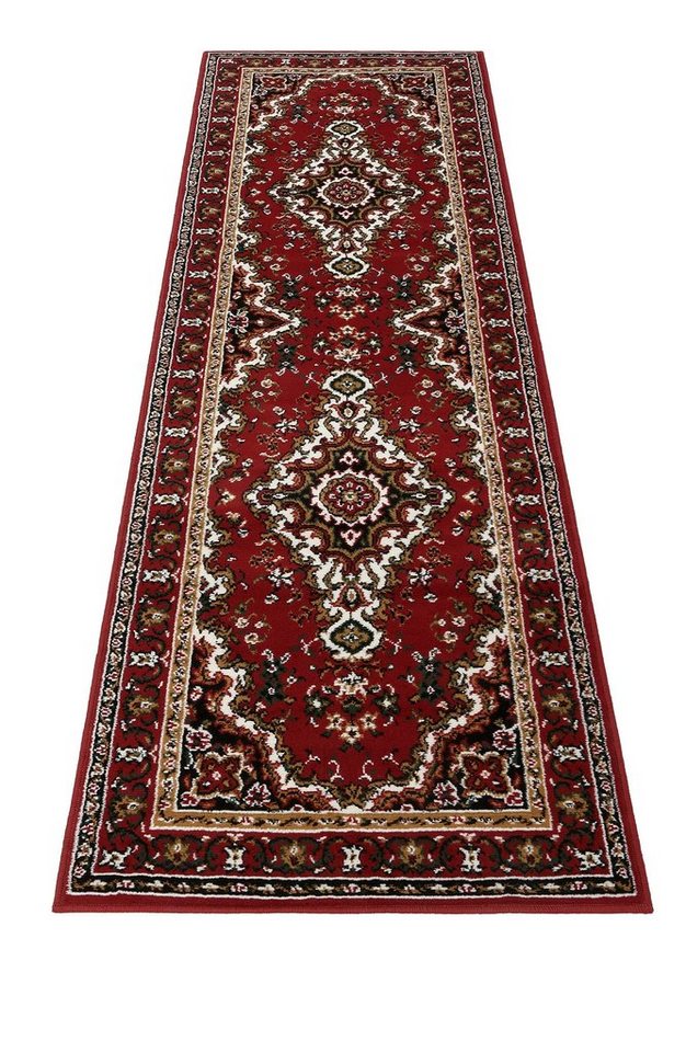 Läufer Oriental, Home affaire, rechteckig, Höhe: 7 mm, Läufer, Brücke, Kurzflor, Orient-Optik, mit Bordüre, gewebt von Home affaire