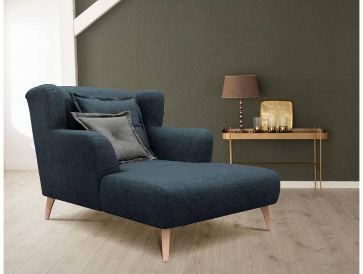 Loveseat HOME AFFAIRE Baggio Kuschel Mega Lounge Big Sessel , blau (dunkelblau), B:101cm H:99cm T:152cm, 92% Polyester, 8% Nylon, Sessel von Home-affaire