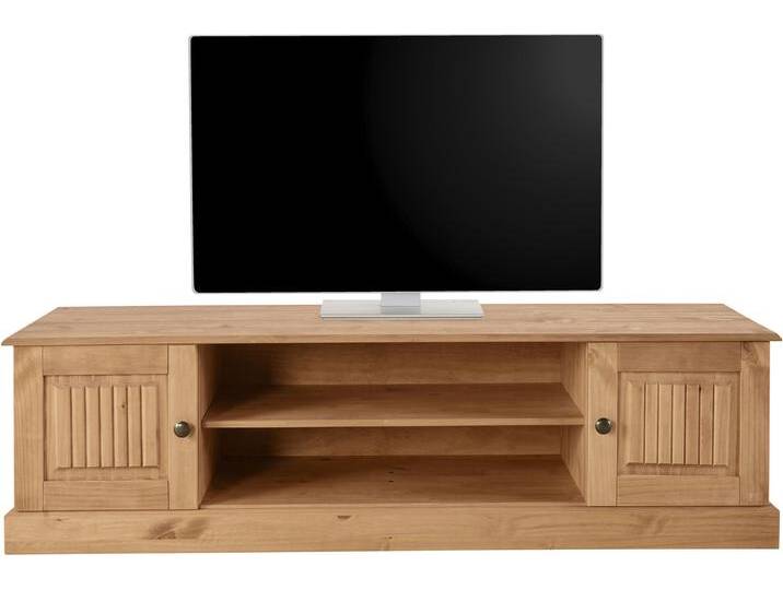 Lowboard HOME AFFAIRE Liotta , beige (natur gebeizt, gewachst), B:160cm H:45cm T:40cm, FSC-zertifiziertes Massivholz, Sideboards von Home-affaire
