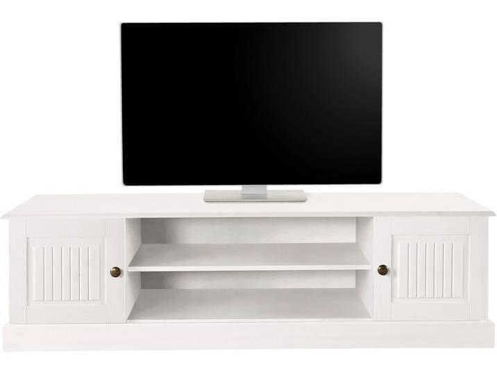 Lowboard HOME AFFAIRE Liotta , weiß, B:160cm H:45cm T:40cm, FSC-zertifiziertes Massivholz, Sideboards von Home-affaire