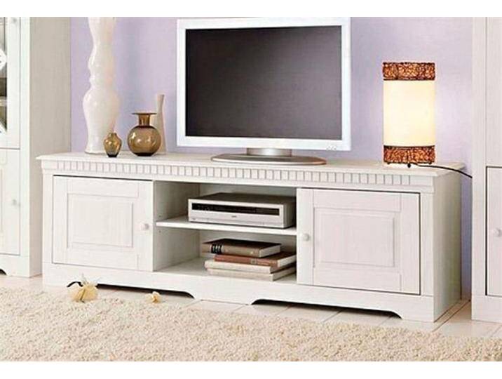 Lowboard HOME AFFAIRE Lisa , weiß, B:175cm H:55cm T:45cm, Massivholz, Sideboards, Kommode aus schönem massivem Kiefernholz, Breite 175 cm von Home-affaire