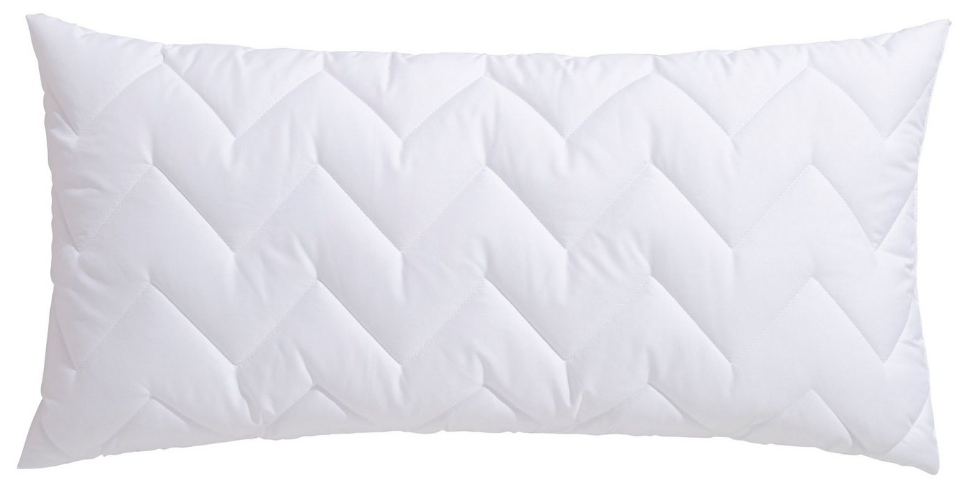 Home affaire Microfaserkissen Sartes Kopfkissen 40x80, 80x80 weich, stützend, hypoallergen, Füllung: 100% Polyester, Bezug: 100% Polyester, Bauchschläfer, Rückenschläfer, Seitenschläfer, Kissen für einen erholsamen Schlaf Home affaire Microfaserkissen Sartes Kopfkissen 40x80, 80x80 weich, stützend, hypoallergen, Füllung: 100% Polyester, Bezug: 100% Polyester, Bauchschläfer, Rückenschläfer, Seitenschläfer, Kissen für einen erholsamen Schlaf von Home affaire