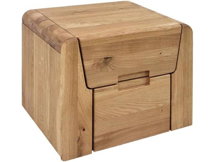 Nachtkonsole HOME AFFAIRE Vouillé , braun, T:42cm, Sideboards, wahlweise in Kernbuche oder Wildeiche von Home-affaire