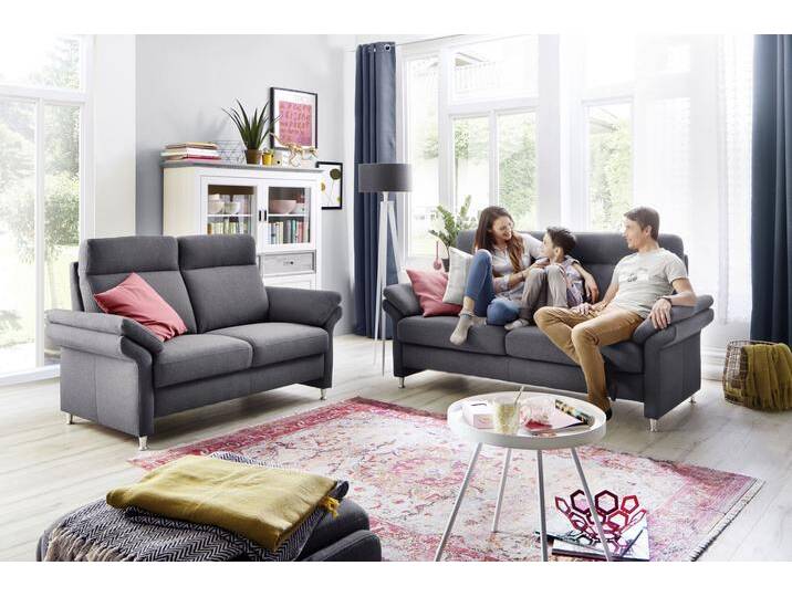 Polstergarnitur HOME AFFAIRE Mailand , grau (grau,), H:103cm T:89cm, 100% Polyester, Sitzmöbel-Sets, Set: 3-Sitzer, 2-Sitzer und Sessel, wahlweise mit Move-Funktion Polstergarnitur HOME AFFAIRE Mailand , grau (grau,), H:103cm T:89cm, 100% Polyester, Sitzmöbel-Sets, Set: 3-Sitzer, 2-Sitzer und Sessel, wahlweise mit Move-Funktion von Home-affaire