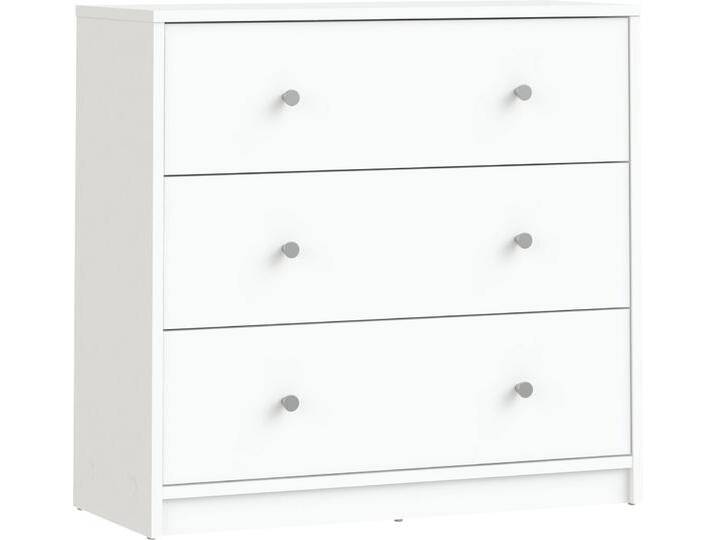 Schubkastenkommode HOME AFFAIRE, weiß, B:72,4cm H:68,3cm T:30,1cm, Spanplatte, Sideboards, Stauraum, Knopfgriffe, einfache Selbstmontage, 72,4 x 68,3 x 30,1 cm Schubkastenkommode HOME AFFAIRE, weiß, B:72,4cm H:68,3cm T:30,1cm, Spanplatte, Sideboards, Stauraum, Knopfgriffe, einfache Selbstmontage, 72,4 x 68,3 x 30,1 cm von Home-affaire