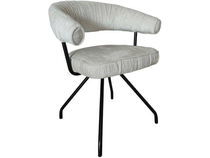 Stuhl HOME AFFAIRE Stuhl Ibiza , beige (beige, schwarz), B:58cm H:48cm T:45cm, Stühle, tolle Optik von Home-affaire