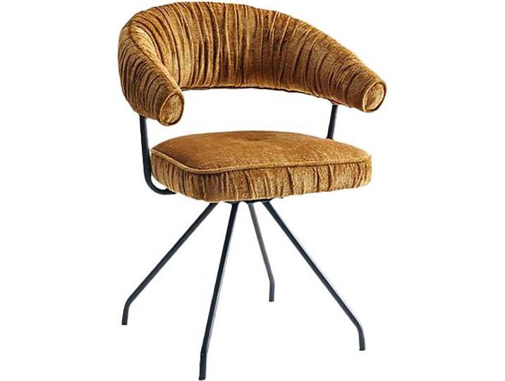 Stuhl HOME AFFAIRE Stuhl Ibiza , gold (gold, schwarz), B:58cm H:48cm T:45cm, Stühle, tolle Optik von Home-affaire