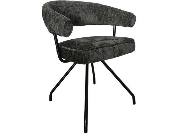 Stuhl HOME AFFAIRE Stuhl Ibiza , grau (anthrazit, schwarz), B:58cm H:48cm T:45cm, Stühle, tolle Optik von Home-affaire