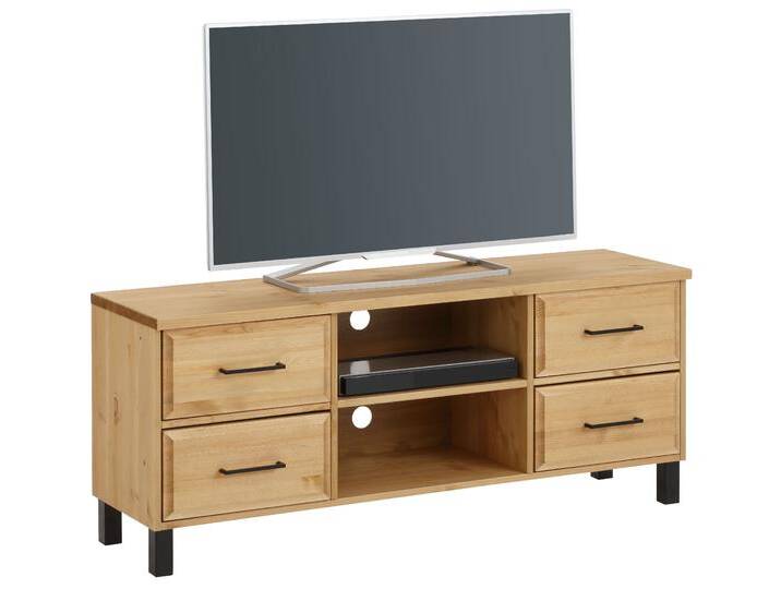 TV-Board HOME AFFAIRE Kemi , beige (natur), B:130cm H:54cm T:37cm, FSC-zertifiziertes Massivholz, Sideboards, Breite 130 cm, aus massiver Kiefer, FSC von Home-affaire