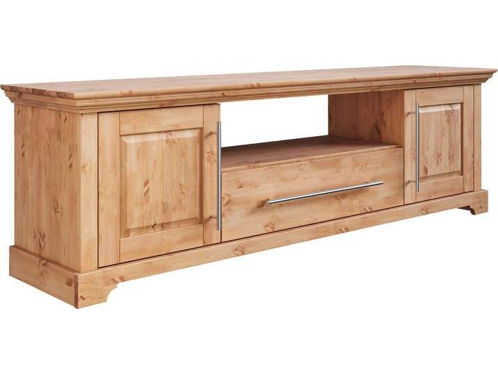 TV-Board HOME AFFAIRE Meliss , beige (natur), B:171cm H:51,2cm T:38,9cm, FSC-zertifiziertes Massivholz, Sideboards, Lowboard, 2-türig, Breite 171 cm, Kiefer massiv, FSC von Home-affaire