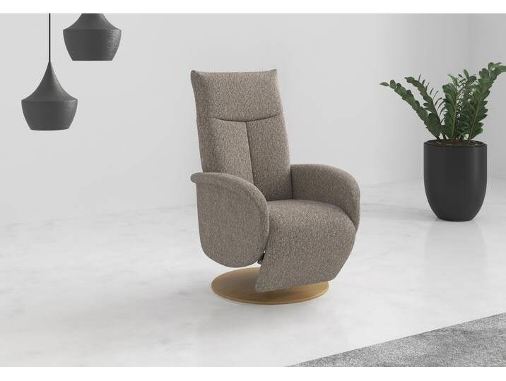 TV-Sessel HOME AFFAIRE Glendale , cappuccino, B:75cm H:112cm T:82cm, 100% Polyester, Sessel, wahlweise mit Aufstehhilfe, 2 Motoren und Akku von Home-affaire