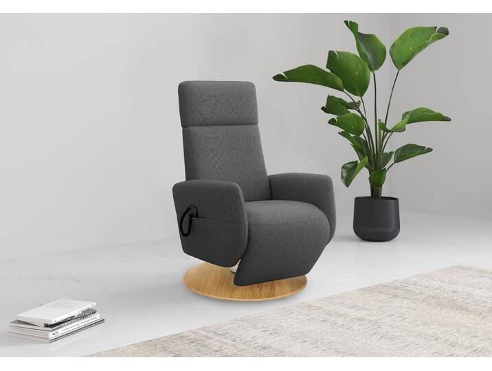 TV-Sessel HOME AFFAIRE Rochelle , grau (dunkelgrau), B:71cm H:110cm T:82cm, 95% Polyester 5% Polyamid, Sessel, TV-Sessel mit Drehfunktion 360 Grad von Home-affaire